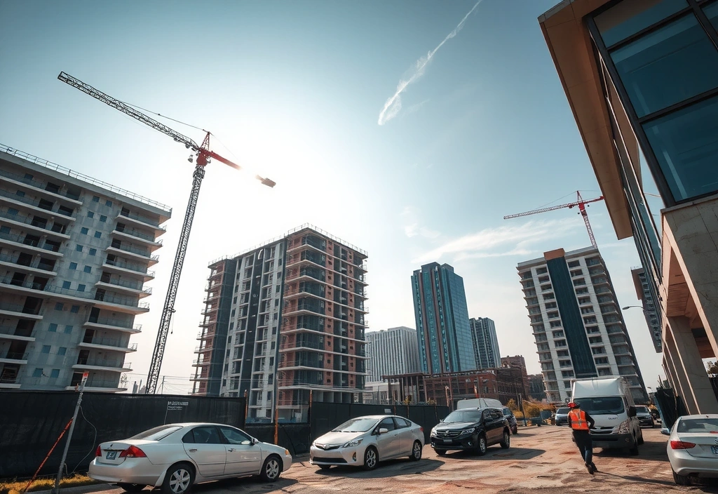 buildhouse construction site showing modern building development in Cagayan de Oro
