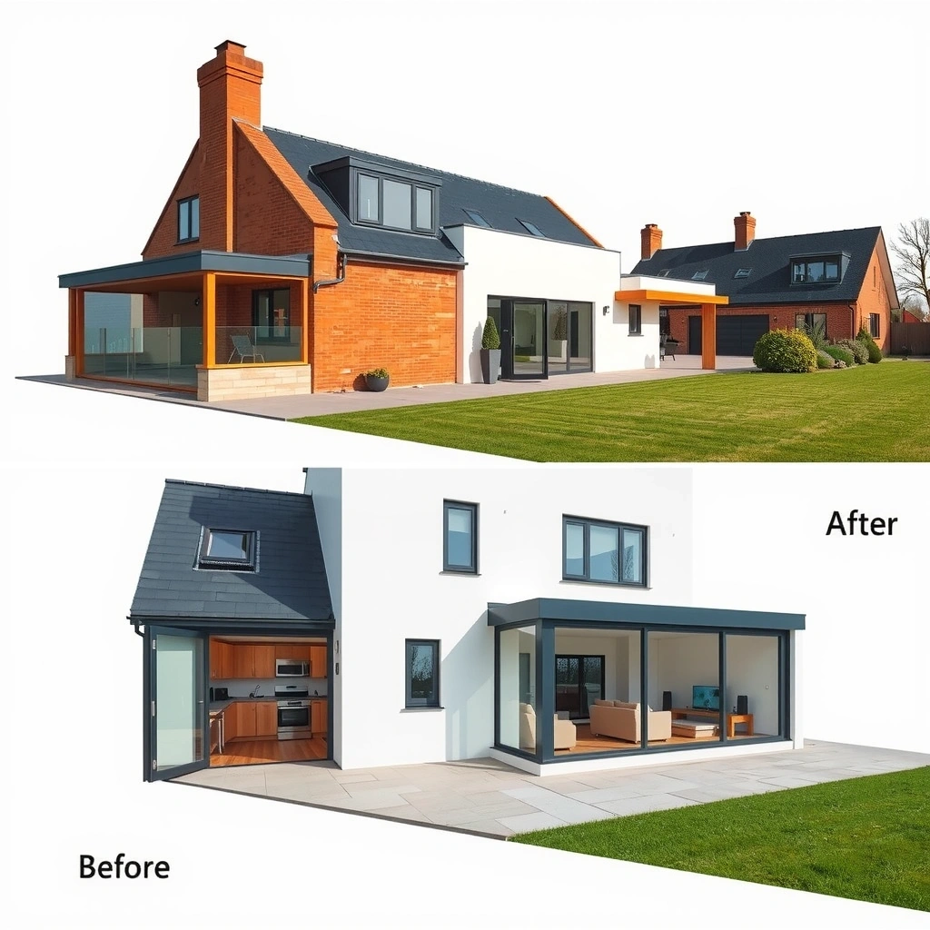 House extension and addition